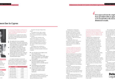 Employment law in Cyprus